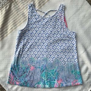 Lilly Pulitzer Kristen Tank Sea La Vie